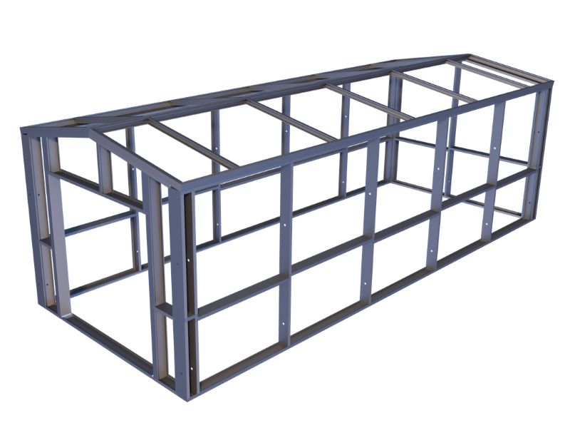 Zelfbouwloods 4103 staalconstructie