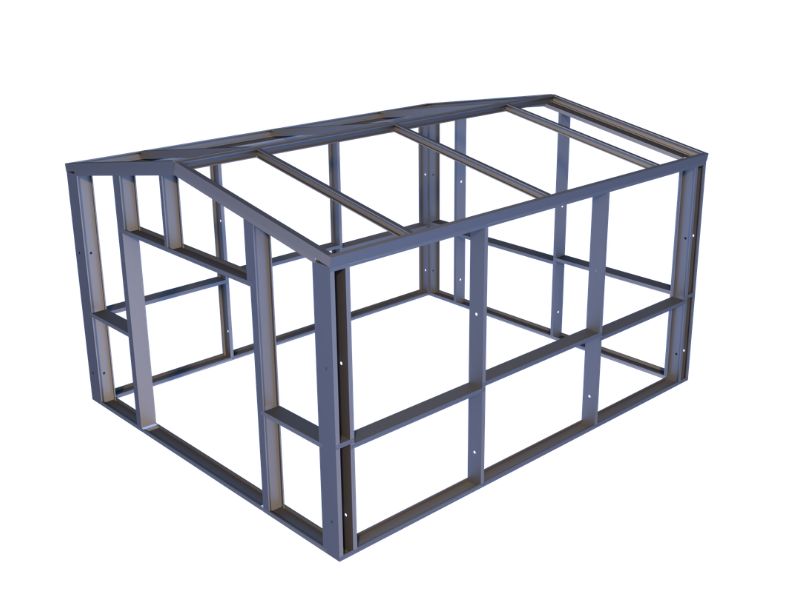 Zelfbouwloods 563 staalconstructie