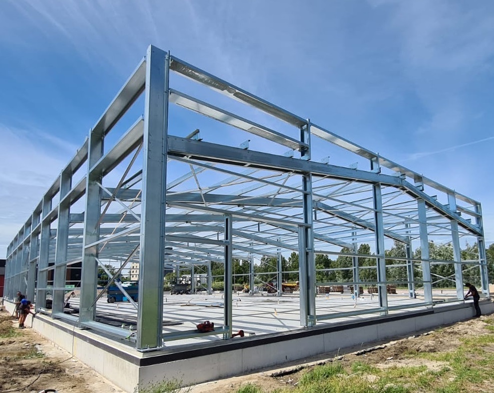 fundering loods van zelfbouwloodsen